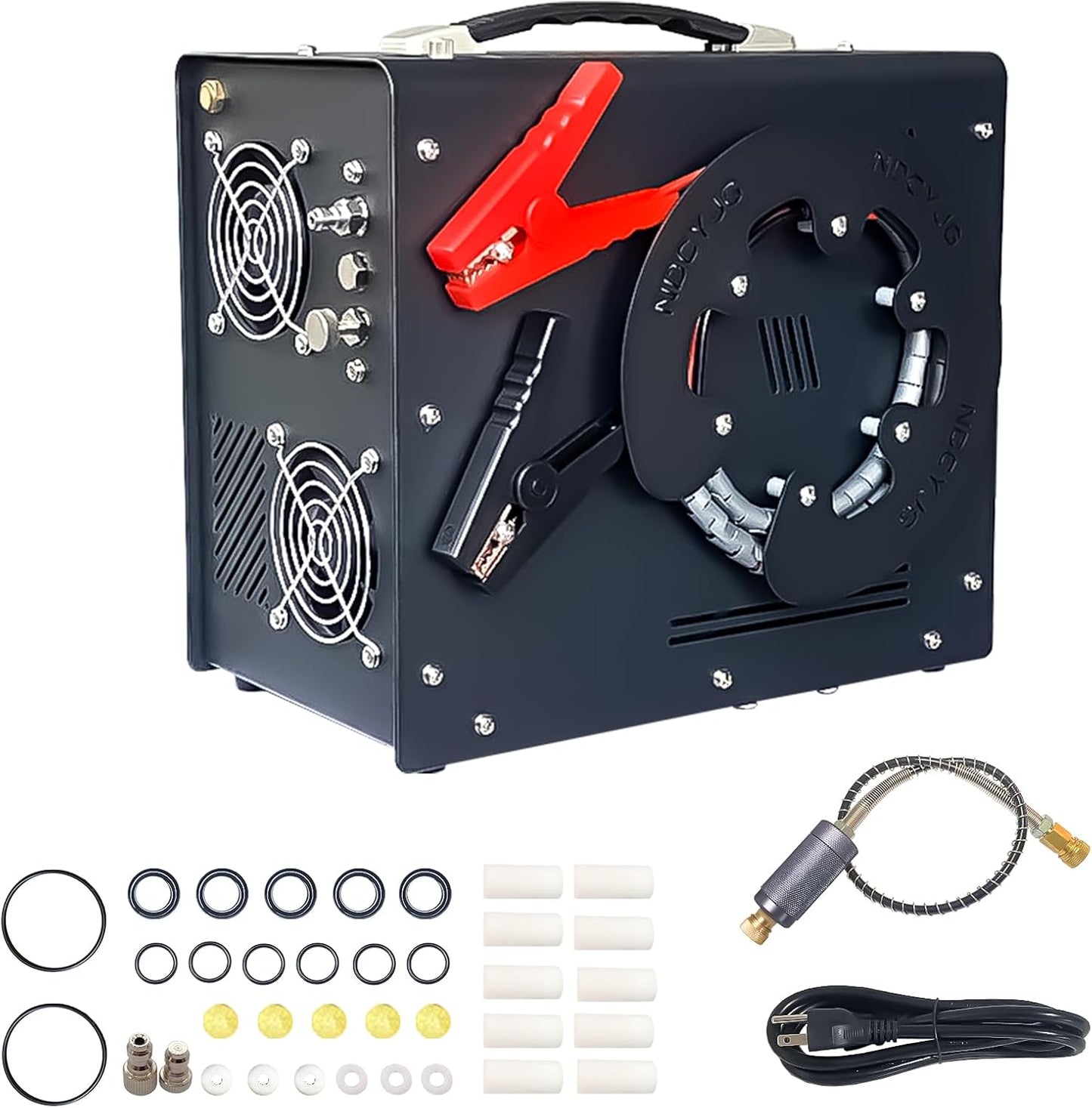 Compact Dual Power Air Compressor