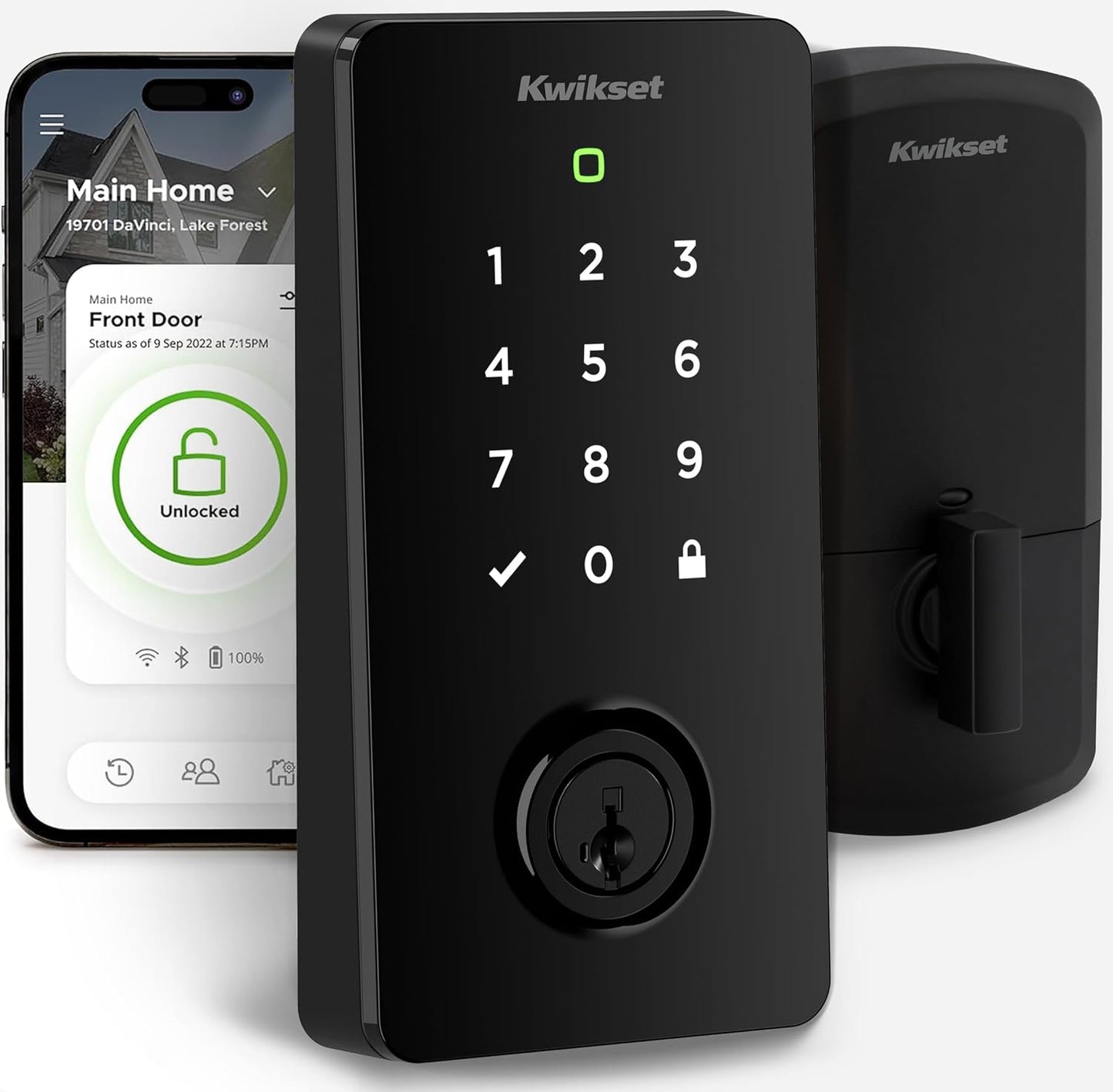 Kwikset Halo Select Smart Lock with Keyless Entry and Wi-Fi