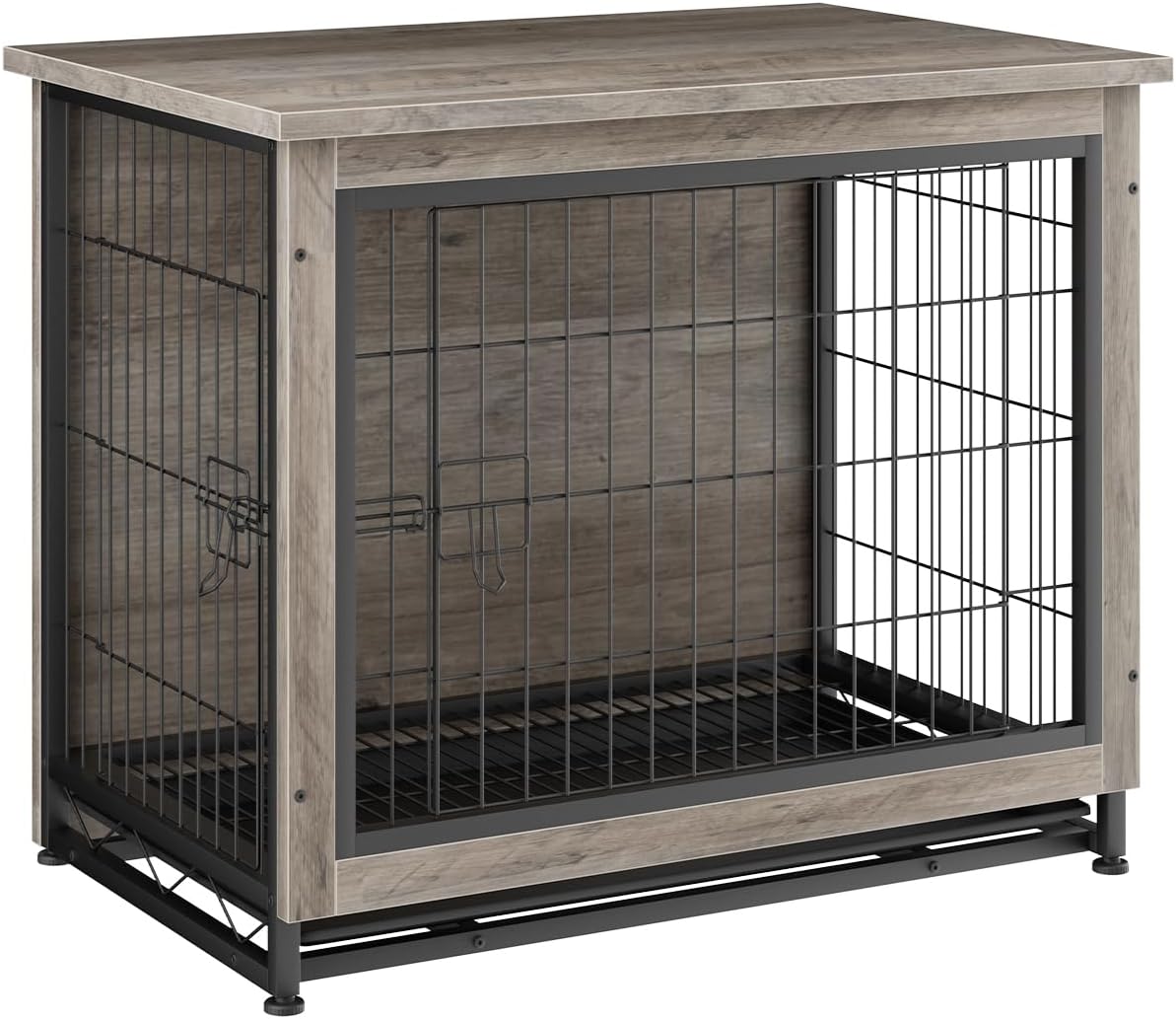 JY QAQA Dog Crate Furniture: Stylish Indoor Kennel for Pets