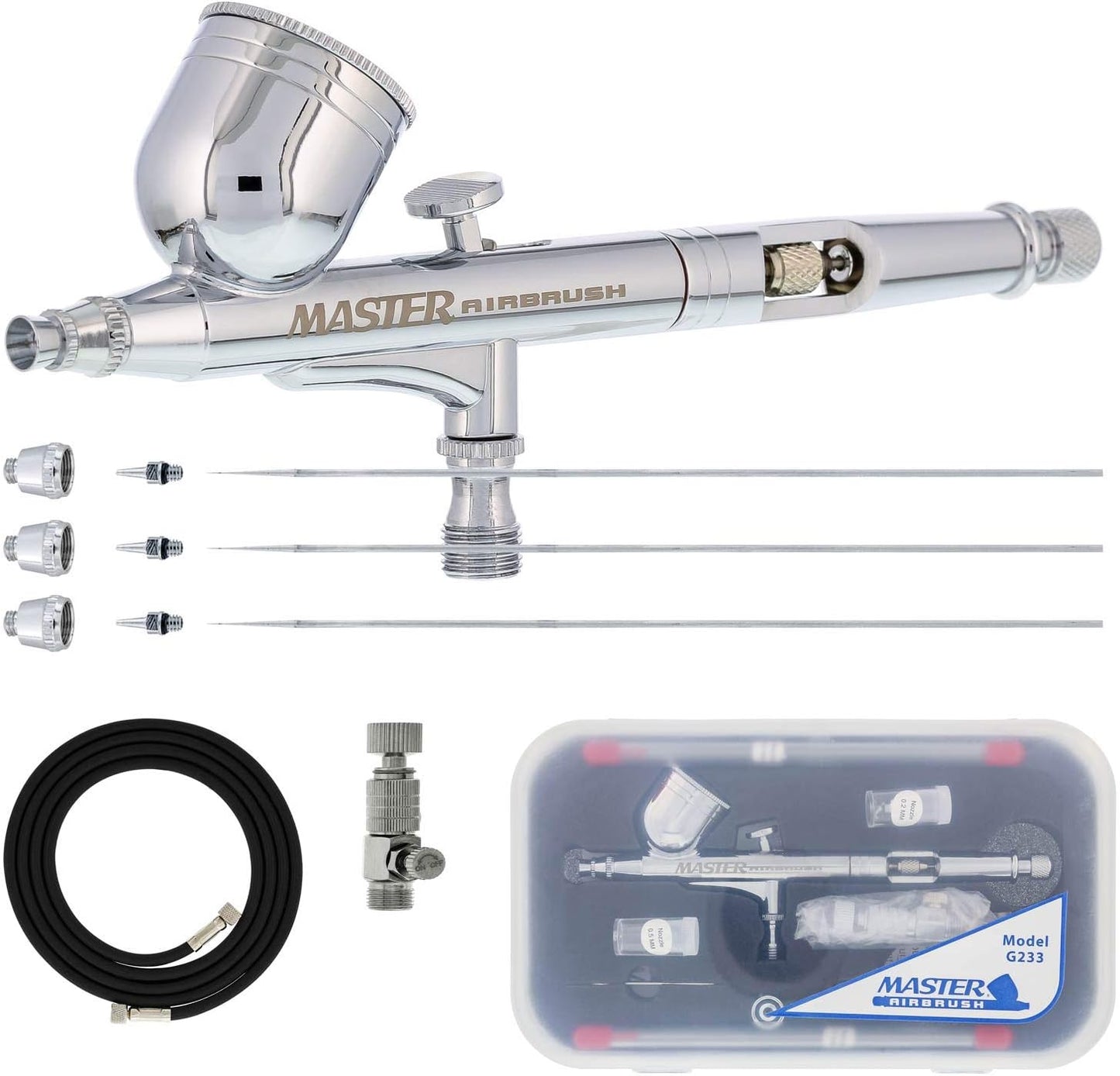 Master Airbrush Set: Precision Control Trio!