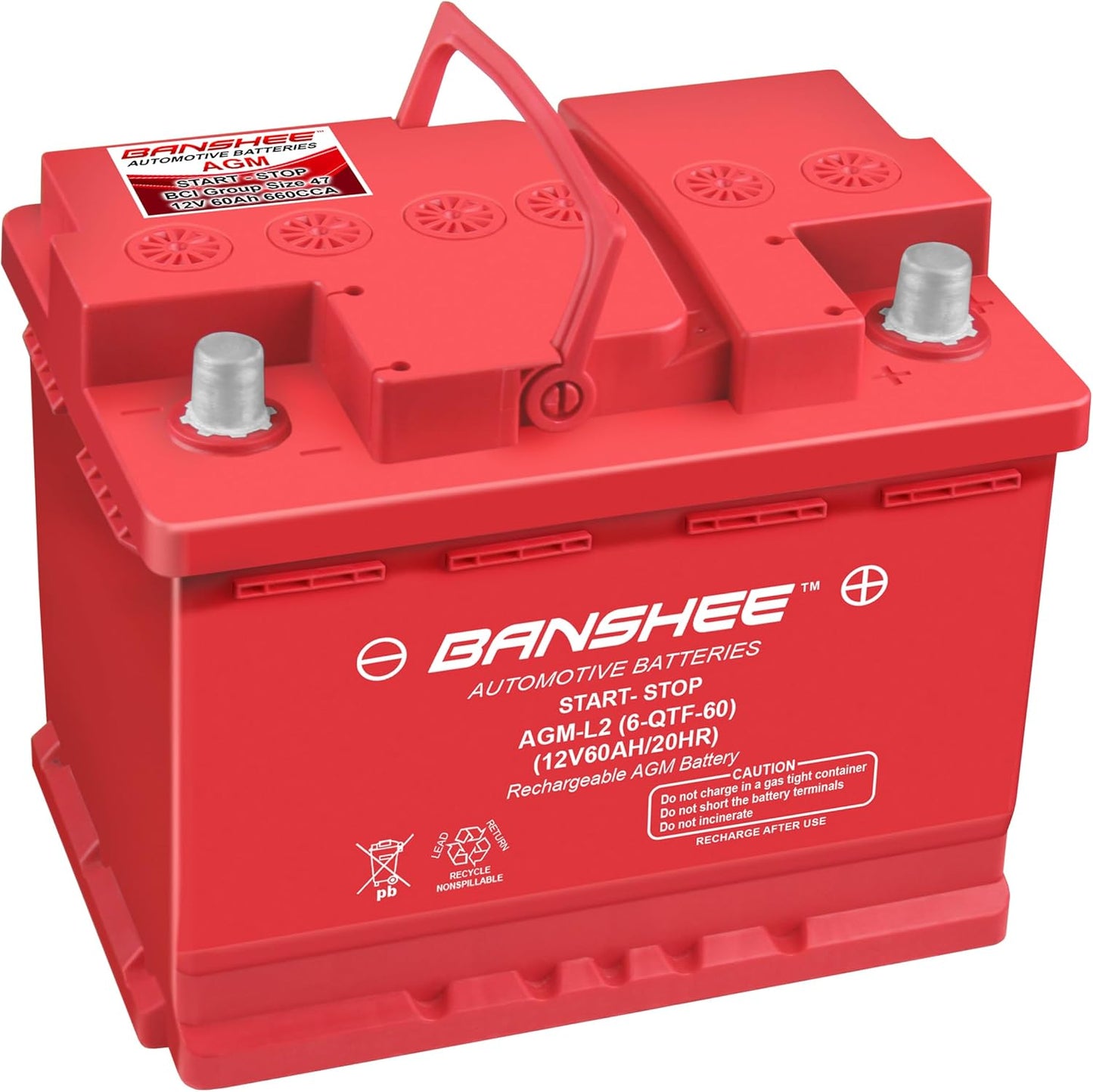 Banshee AGM 12V Battery: Reliable Starting Power