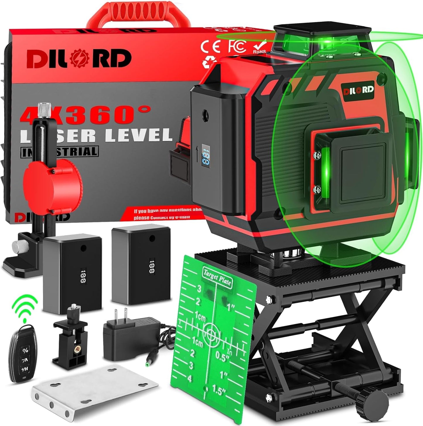 16 Lines 120ft Laser Level for Precision Construction Projects