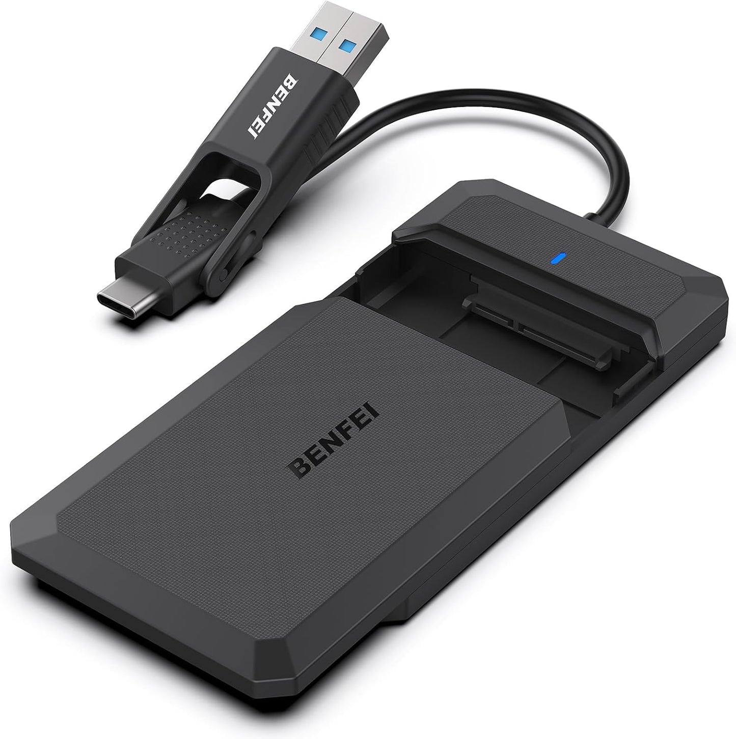 Super-fast SSD Performance: BENFEI 2.5 SATA USB Enclosure