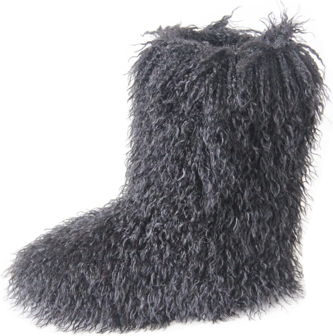 Gegefur Women's Faux Fur Boot: Warm, Comfortable Snow Boots