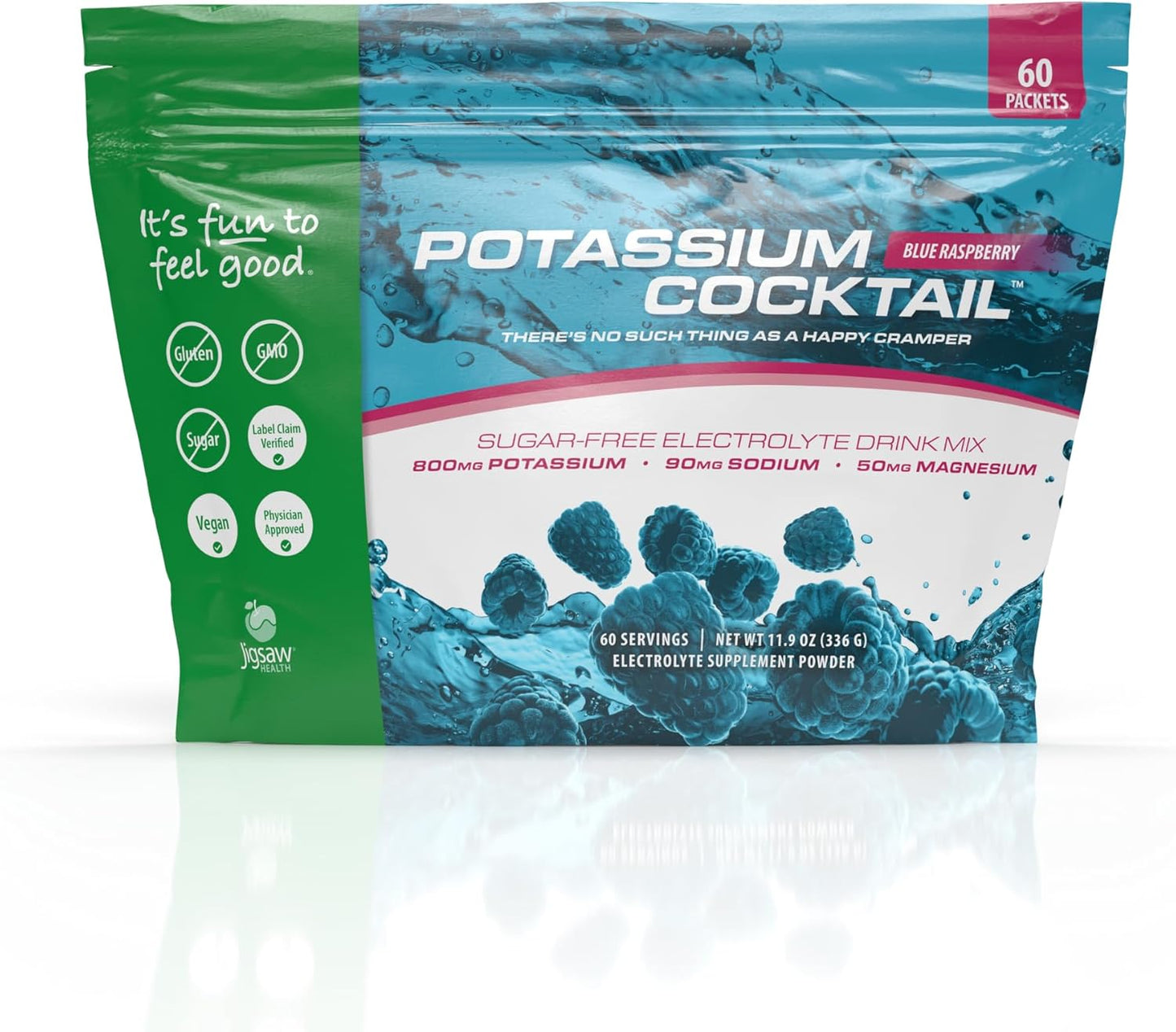 Potassium Cocktail by Jigsaw Health - Blue Raspberry Flavor