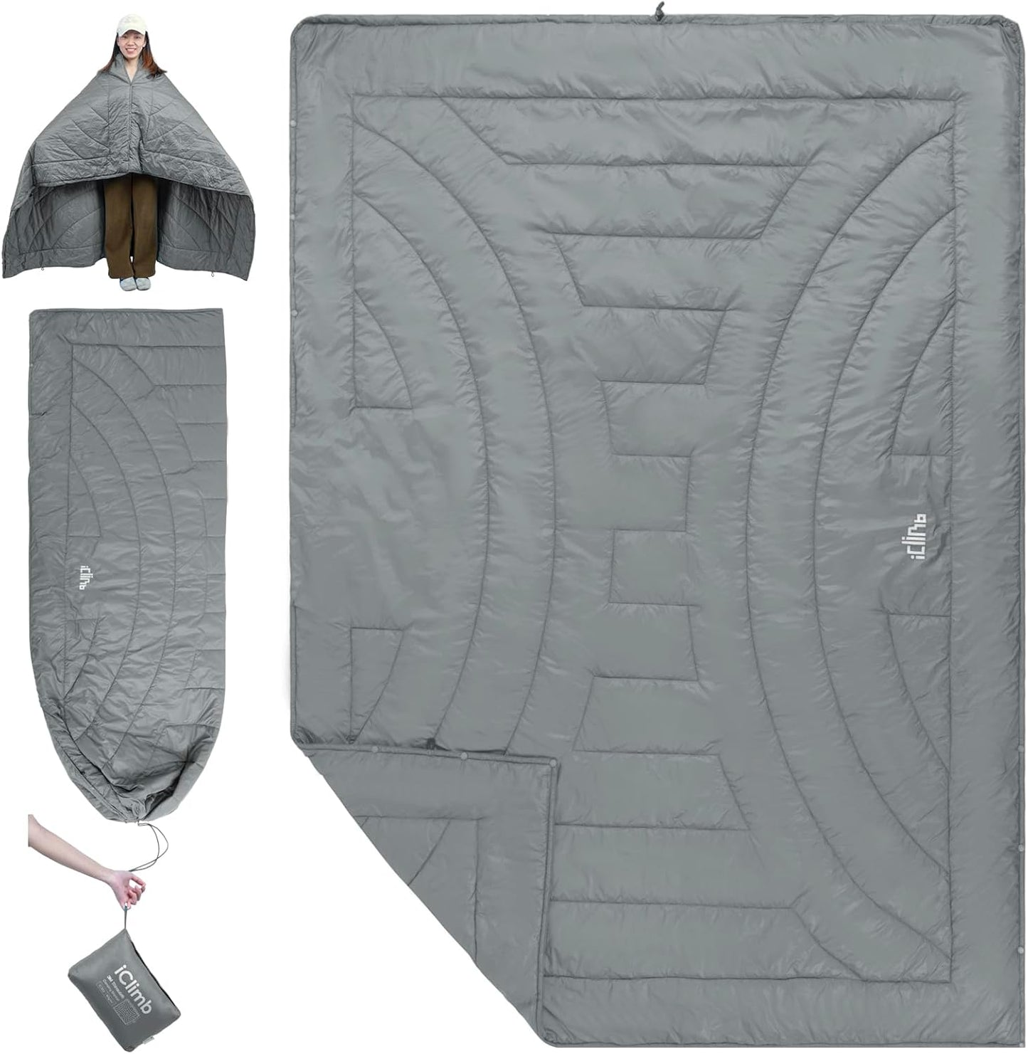 Ultralight Compact Camping Blanket with 3M Thinsulate Insulation