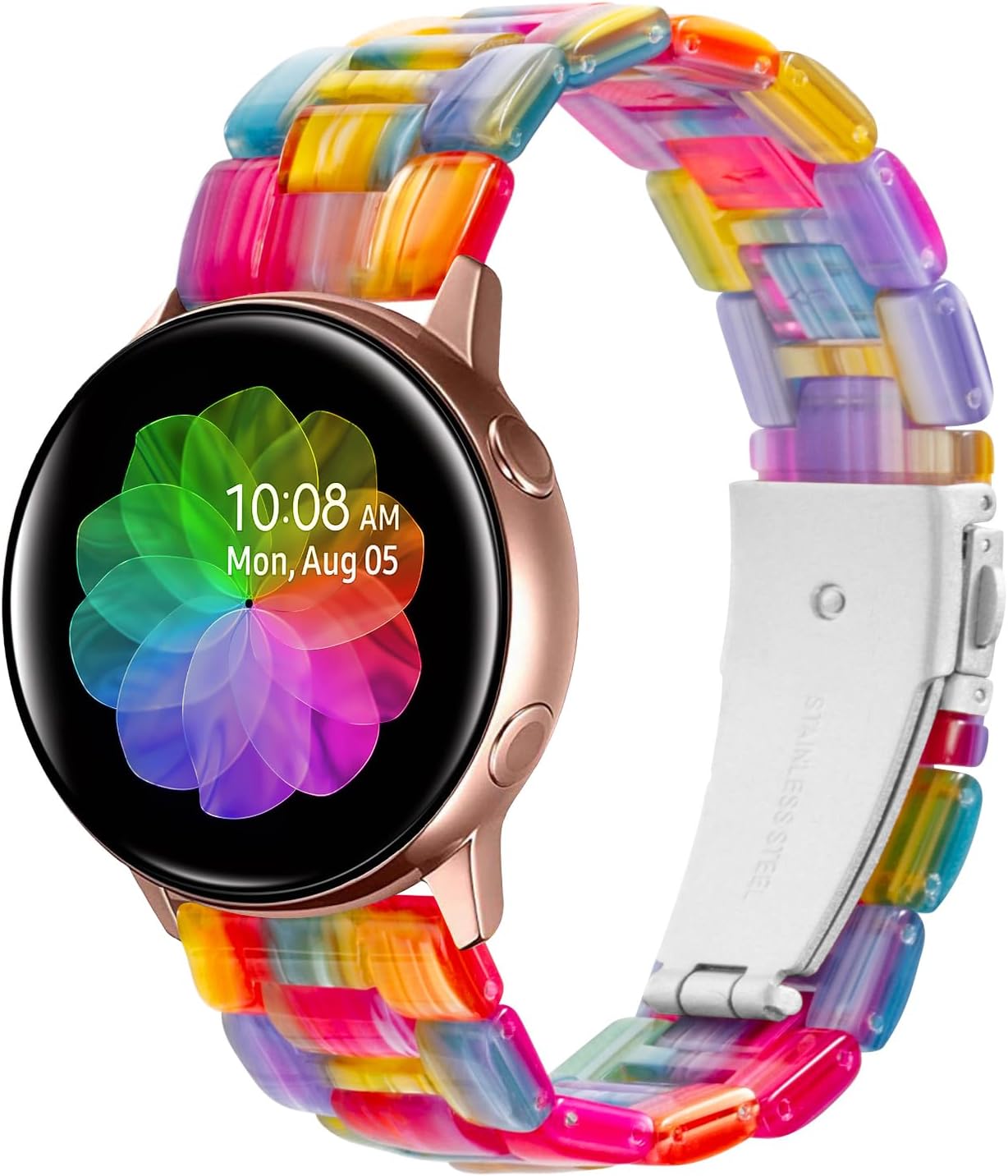Light & Stylish Resin Bands for Samsung Galaxy Watches