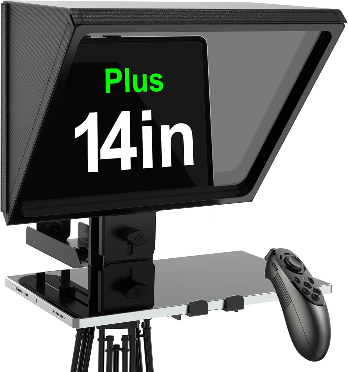14 Inch Teleprompter for Camera with Remote and App Support