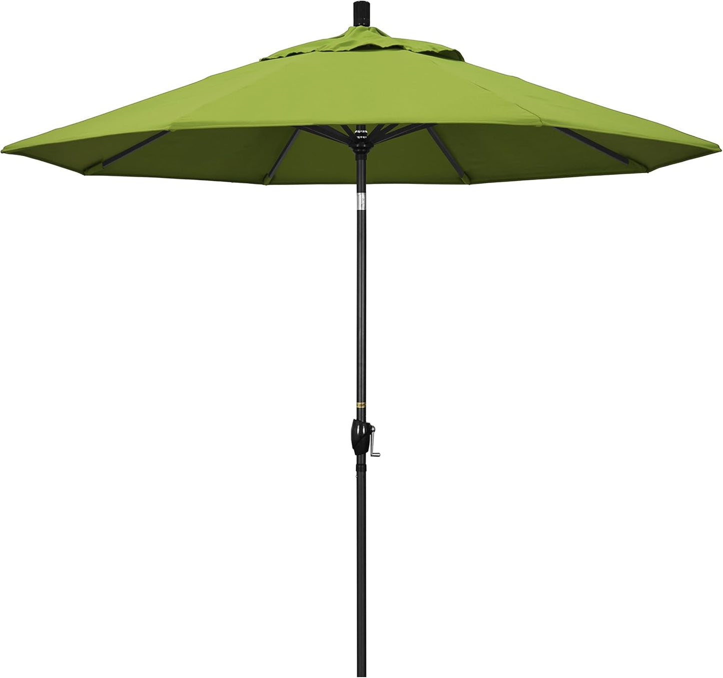 9ft Round Aluminum Market Umbrella with Crank Lift and Tilt