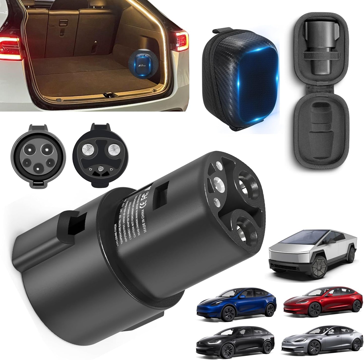 Fast Charge Tesla Cars with MUETUX Adapter