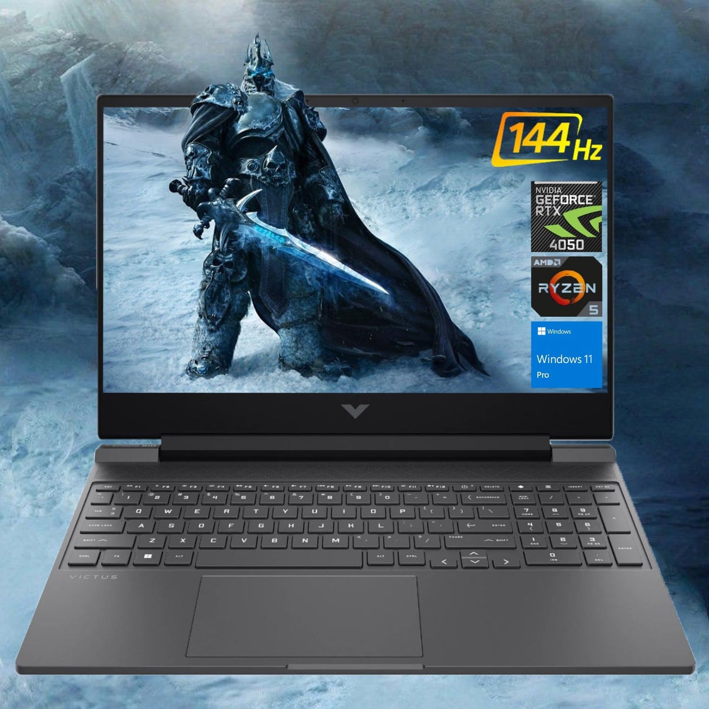 HP Victus 15.6 Ryzen 5 RTX 4050 Gaming Laptop - Stellar Performance!