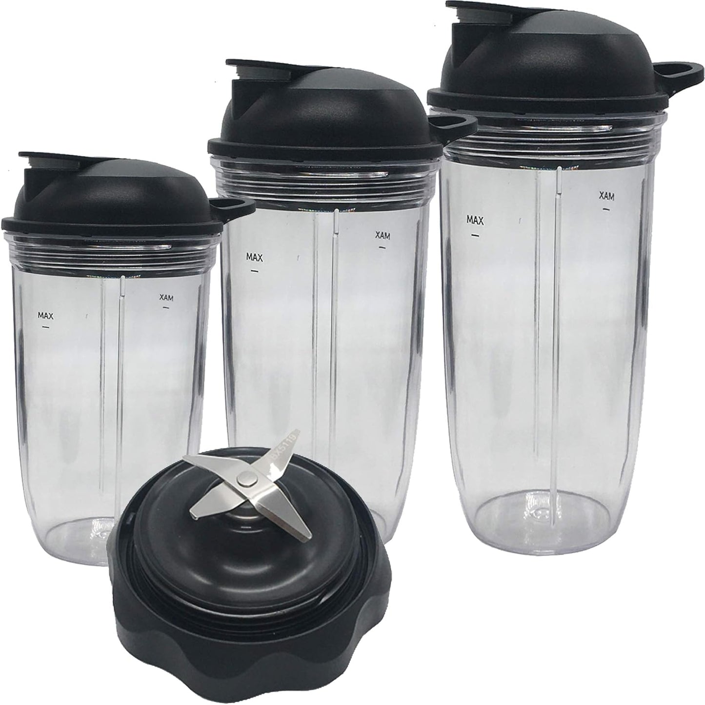 NutriBullet Combo Blade Set with 3 Cups - Upgrade Your Blender!