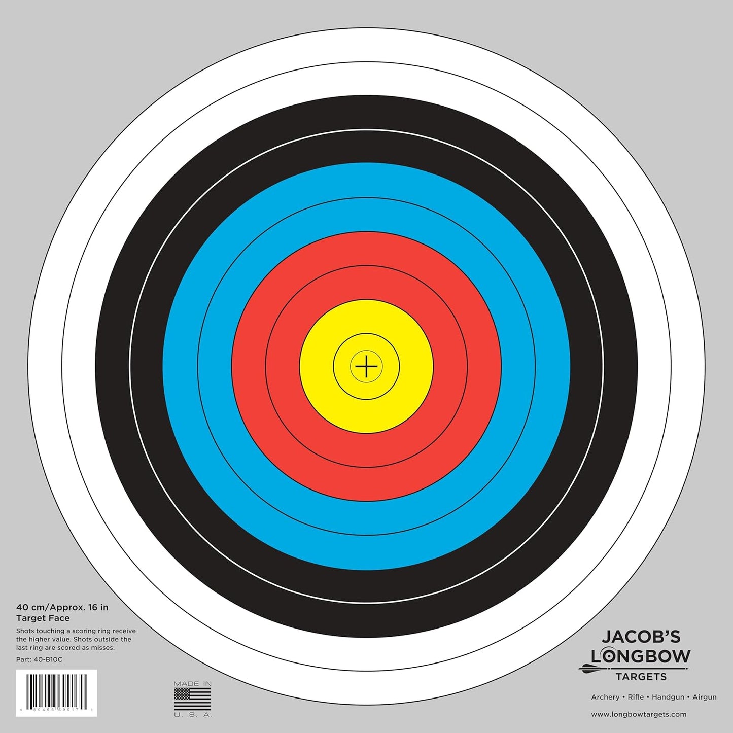 Archery 40cm & 80cm Targets for Precision Shooting Practice