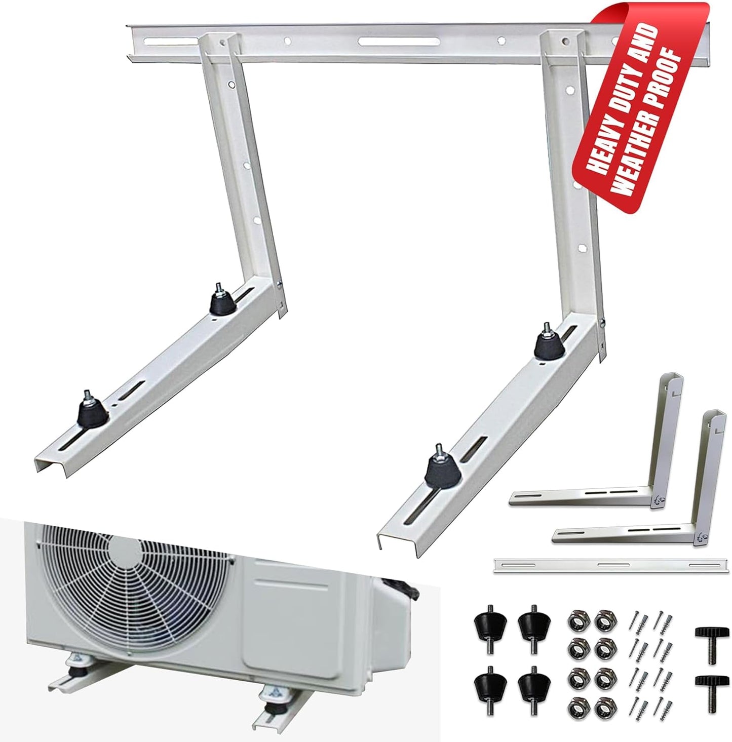 DuctlessAire Outdoor Wall Bracket for Mini Split Systems