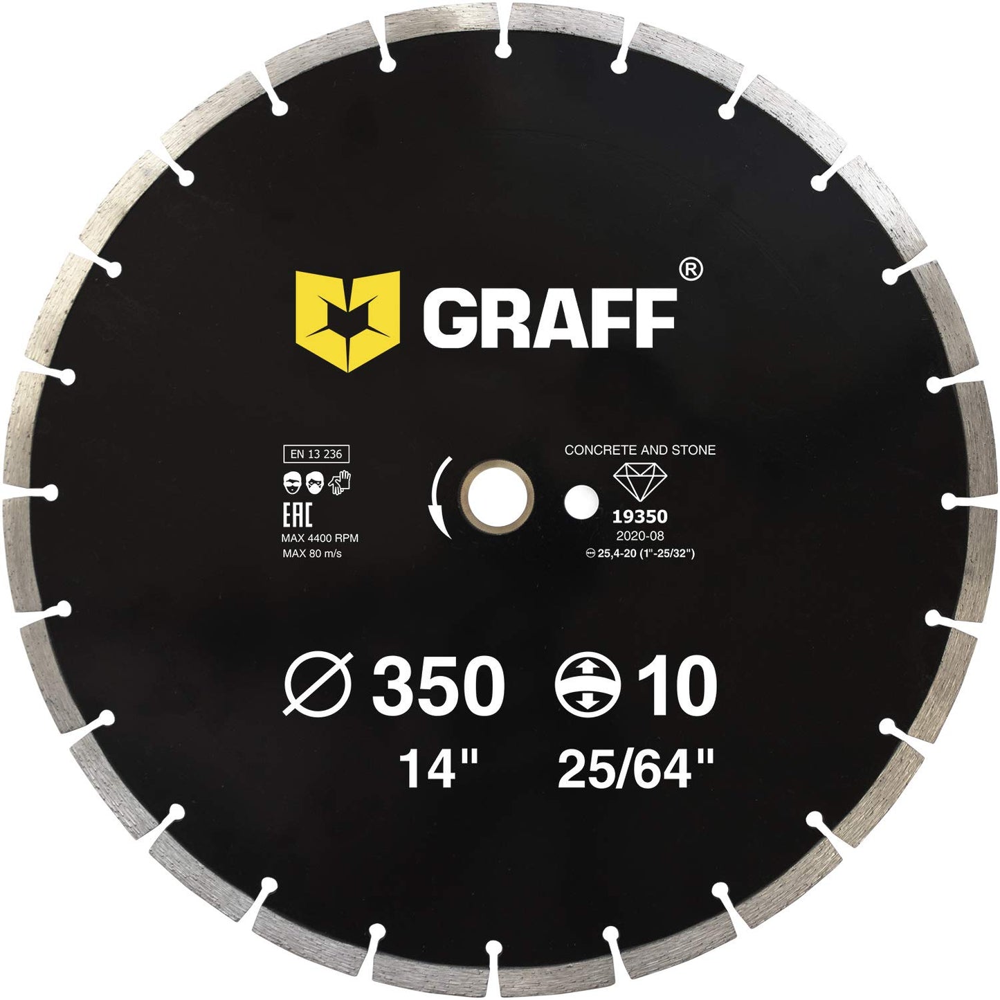 14 Inch Diamond Blade for Angle Grinder - Durable Cutting Wheel