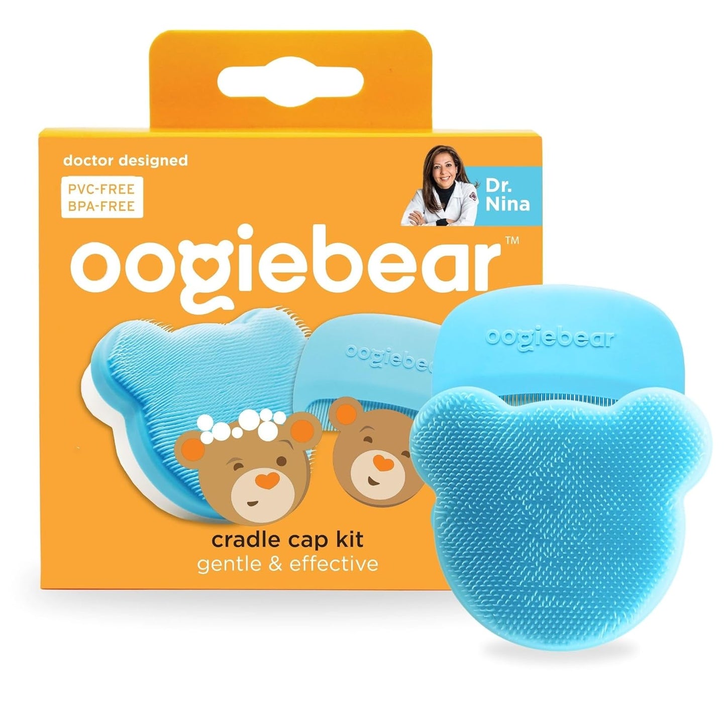 oogiebear Baby Cradle Cap Care Kit