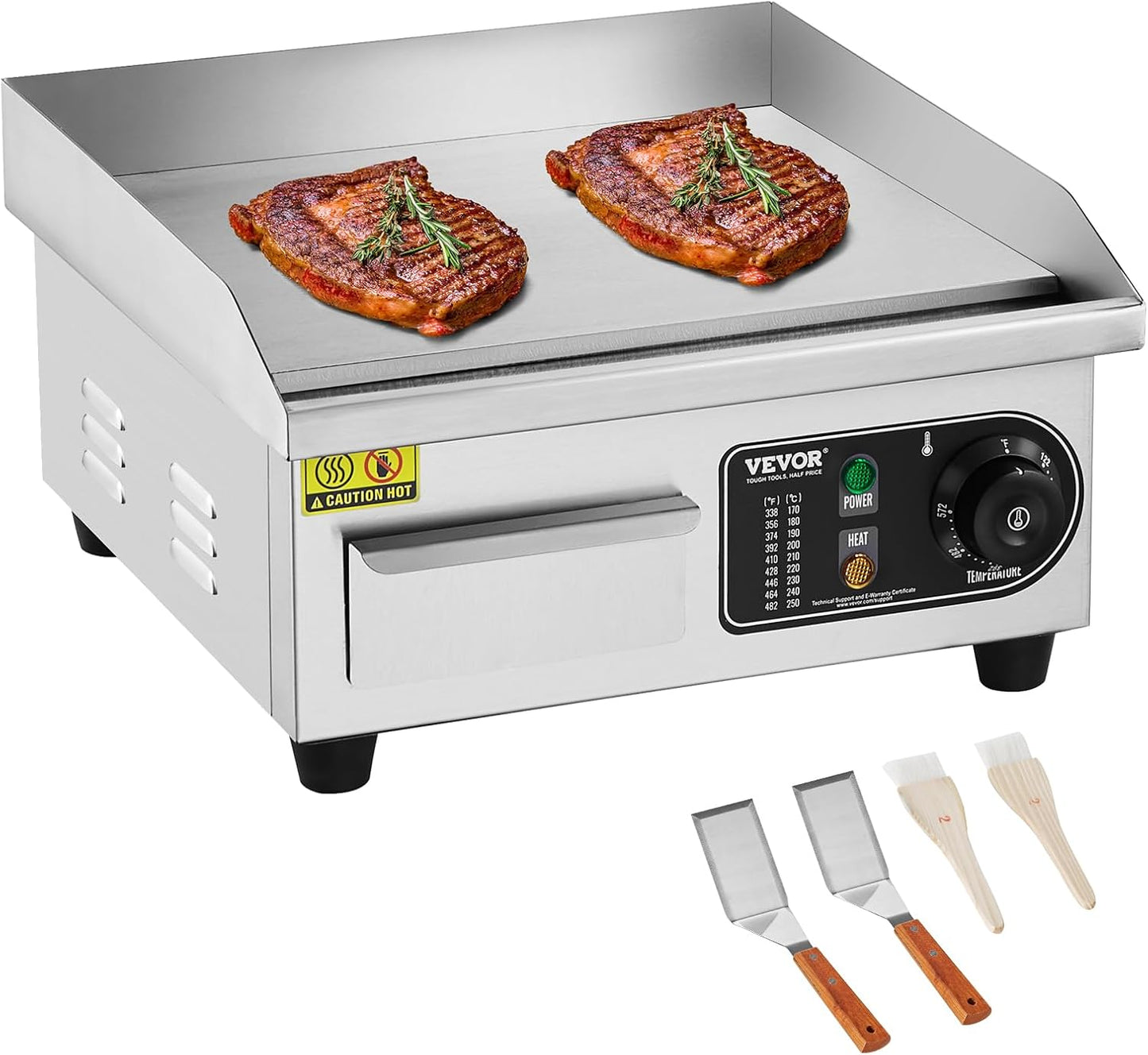 VEVOR Commercial Electric Griddle for Home and Restaurant Use