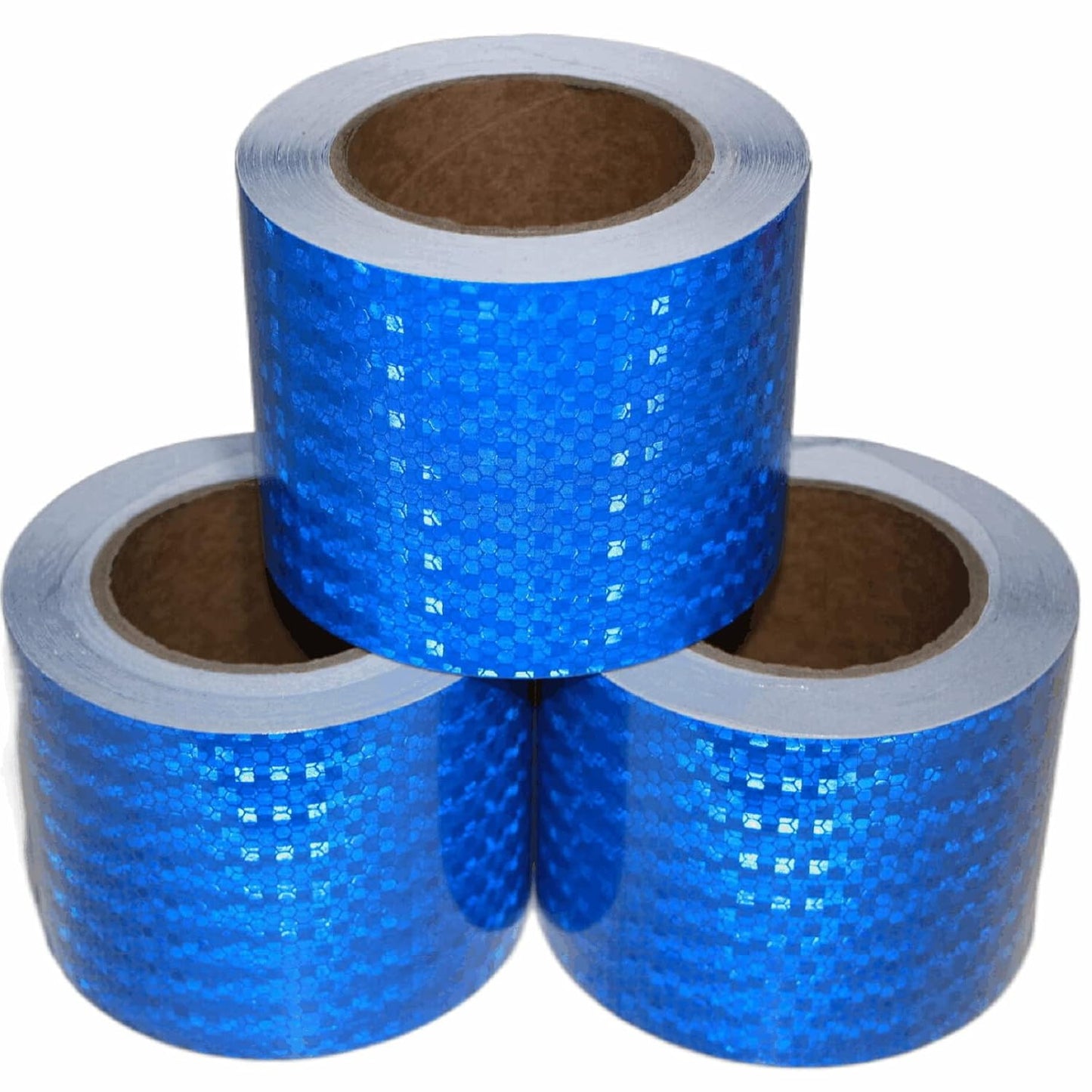 Reflective Tape Blue 4 inch X 68 FT for Safety and Visibility