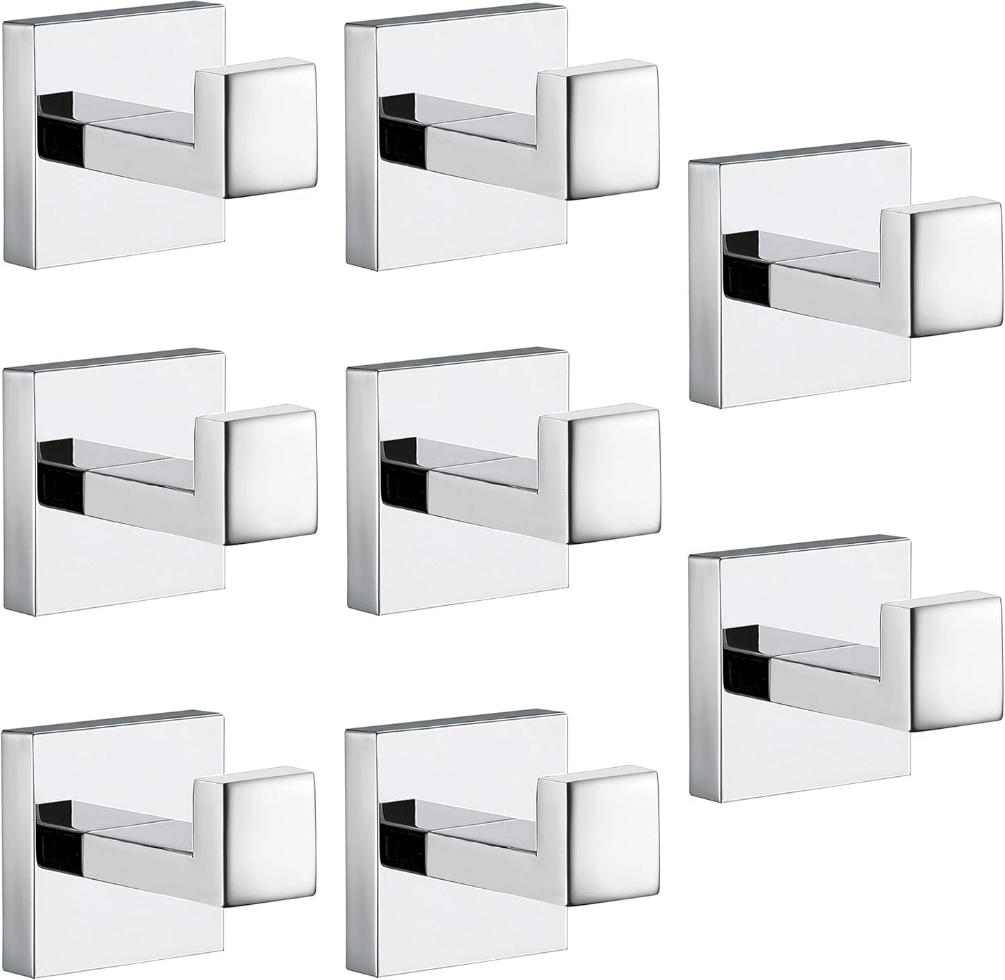 SUS304 Stainless Steel Towel Hooks for Bathroom and Kitchen