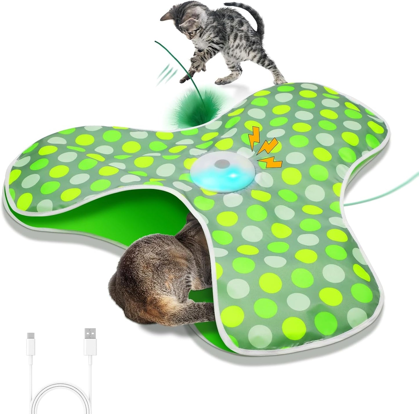 Motion-Activated Interactive Cat Toy by Sofolor
