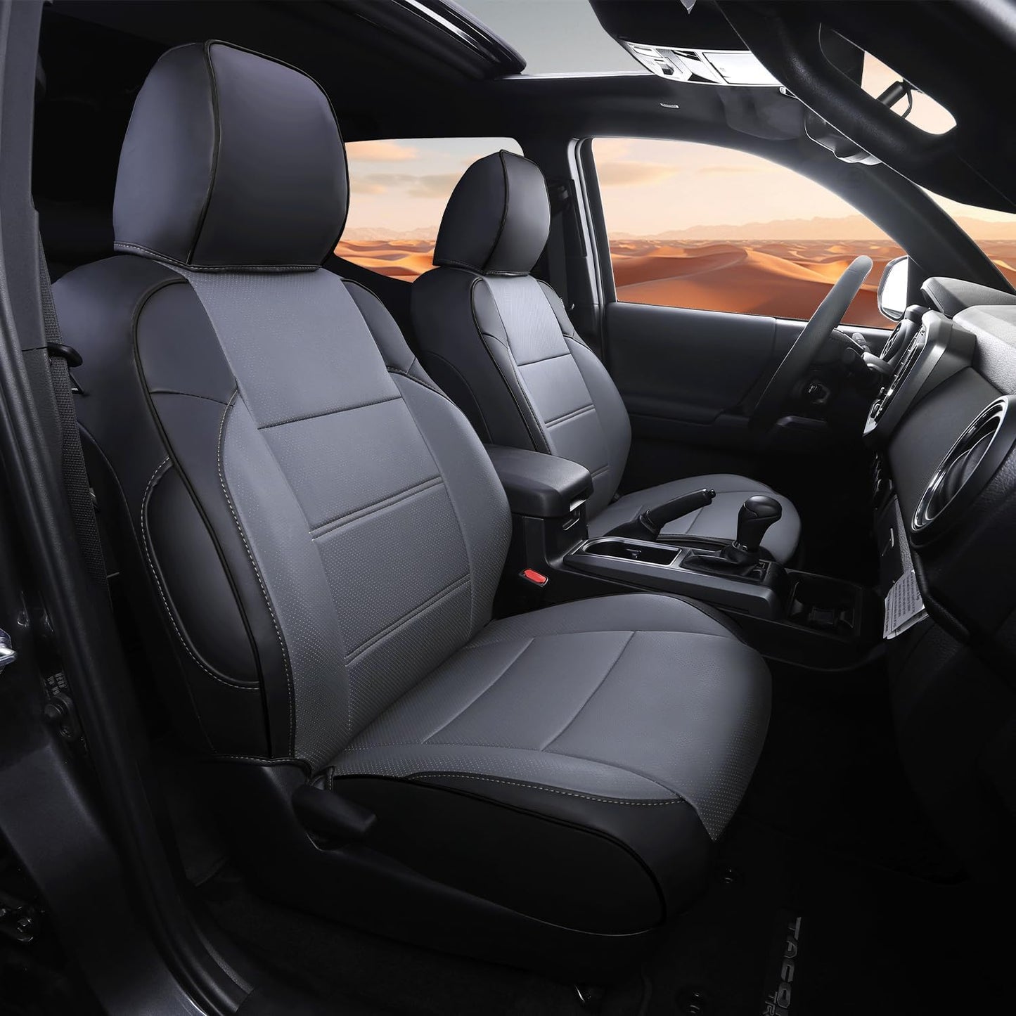 Car Seat Covers Full Set for Toyota Tacoma 2016-2023 Models