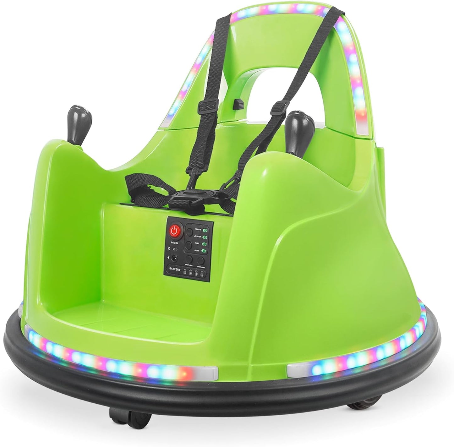 Kidzone WiFi Bumper Car for Kids 1.5-6 Years Old with Remote