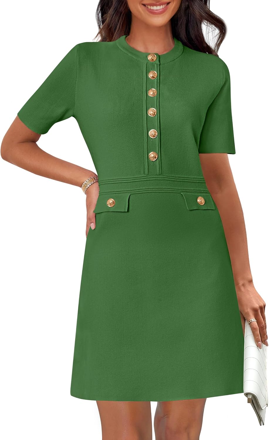 Elegant Women's Knit Bodycon Sweater Dress for All Occasions