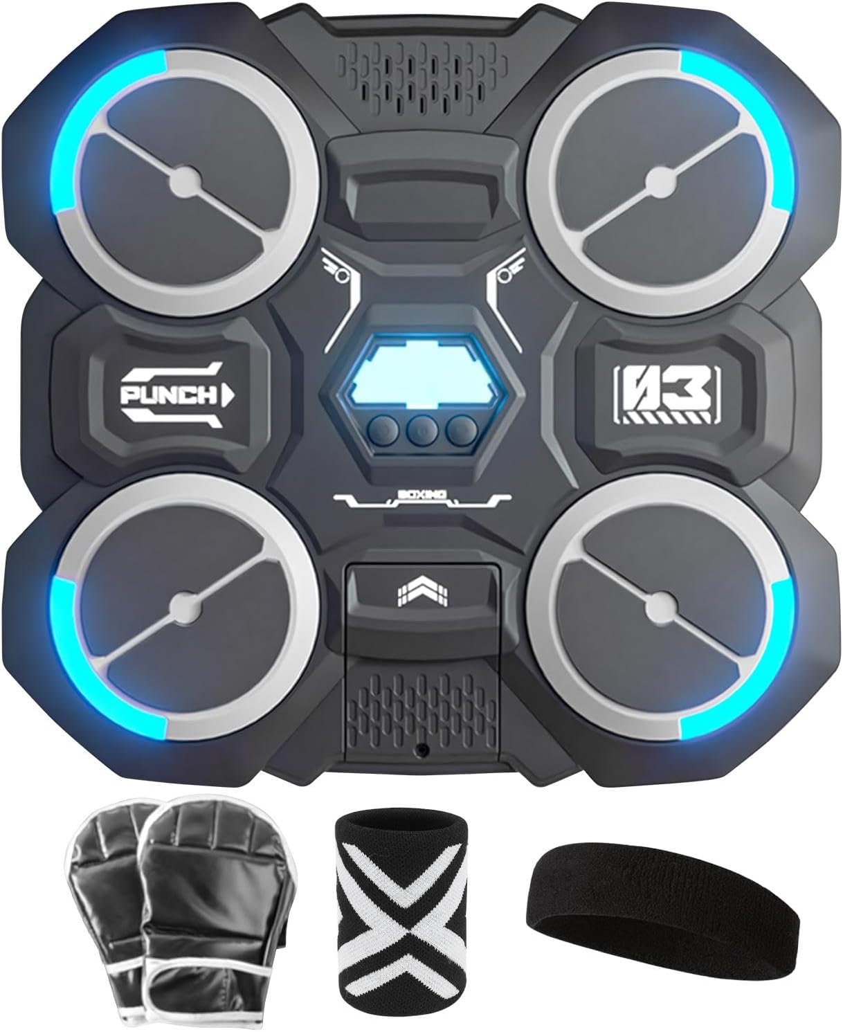 Musical Wall-Mount Boxing Fun Set