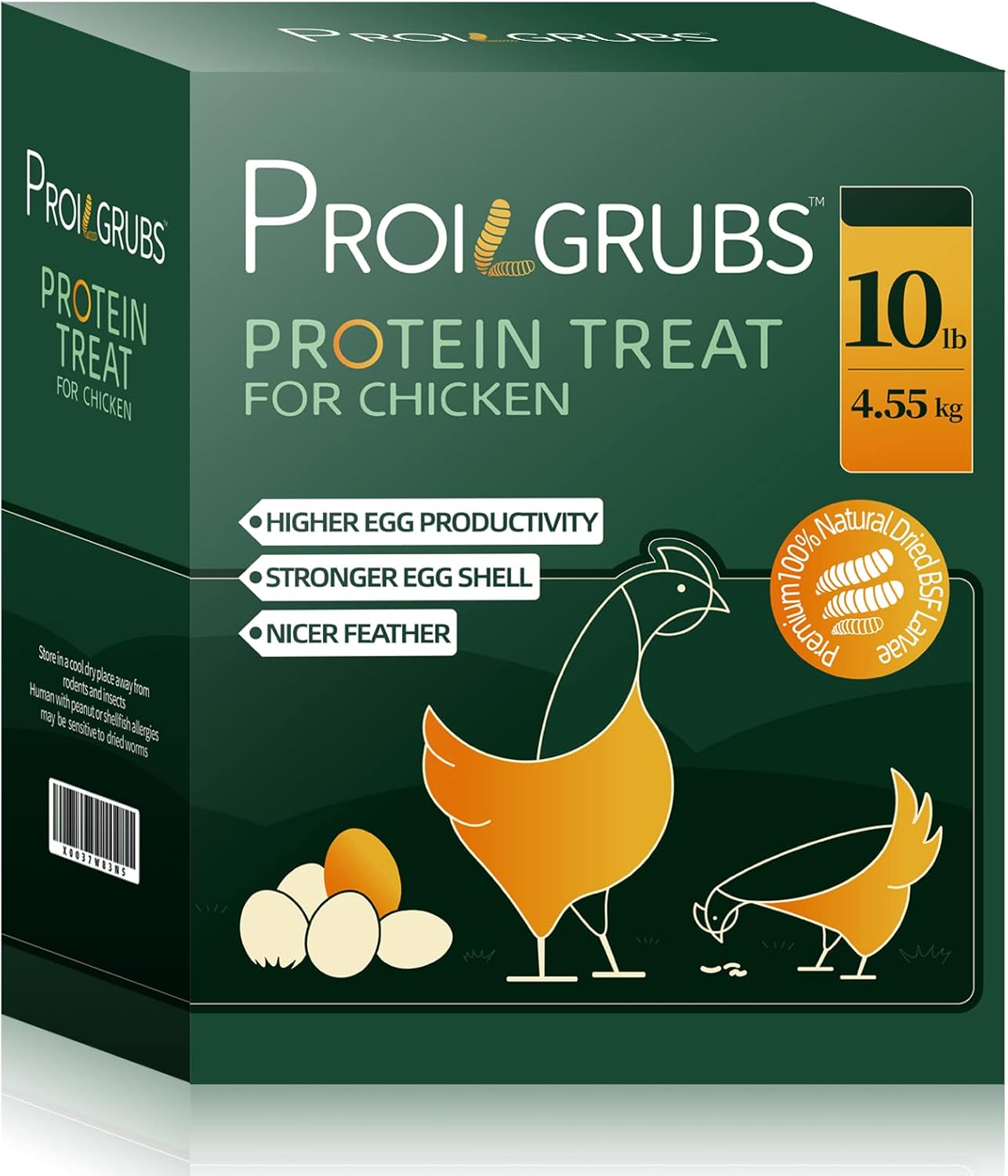 High Protein Non-GMO Dried Worms for Chickens and Birds