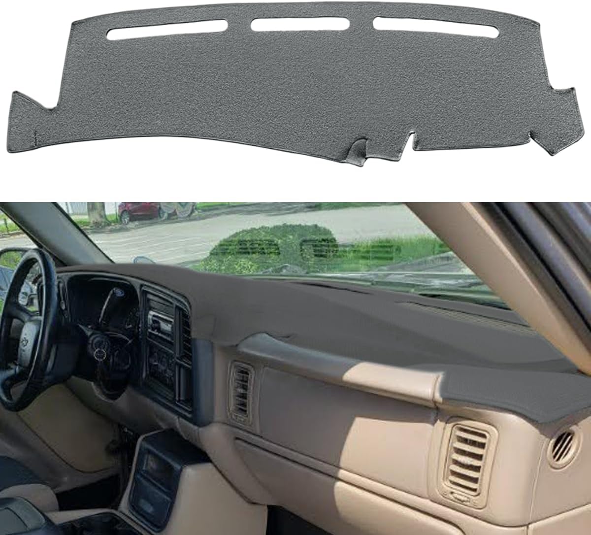 Dash Cover Mat for 1999-2006 GMC Sierra and Chevy Silverado