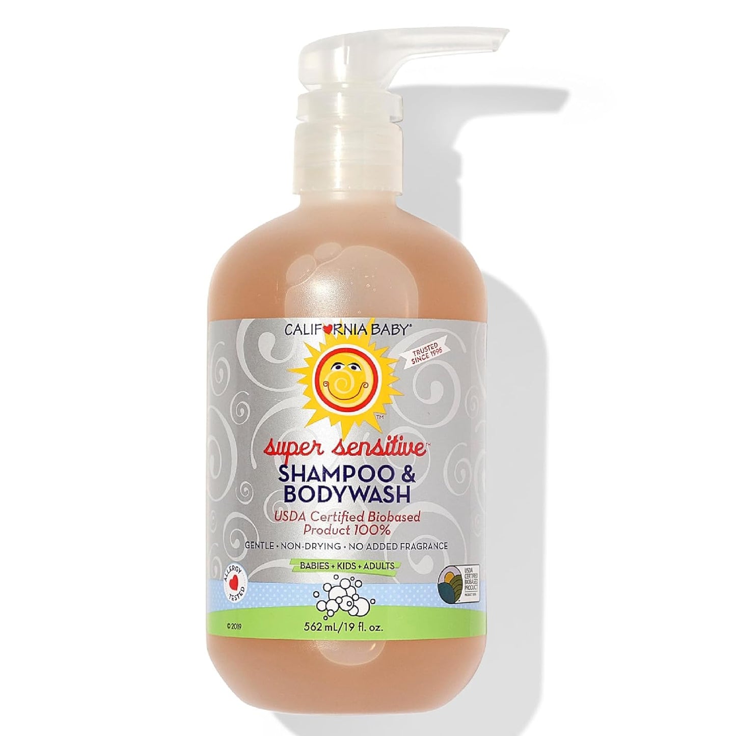 California Baby Hypoallergenic Sensitive Skin Wash