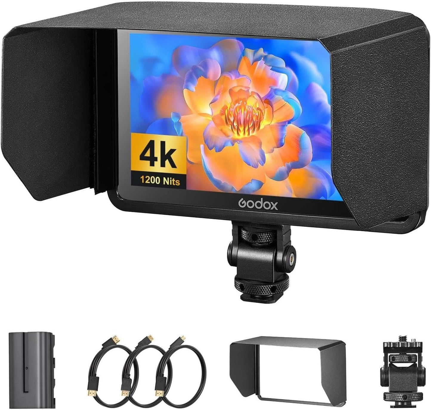 Godox GM6s 5.5 inch Touch Screen DSLR Camera Field Monitor