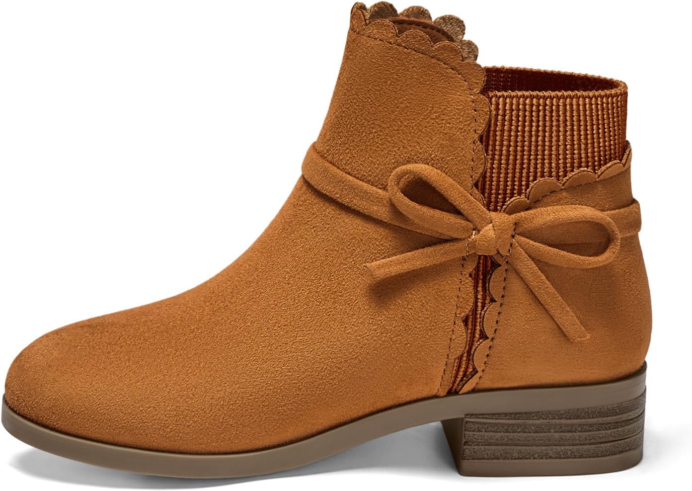 Coutgo Girls Toddler Bow Ankle Boots for All Occasions