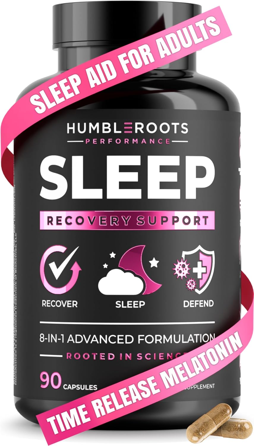 Extra Strength Sleep Aid with MicroActive Melatonin & Ashwagandha