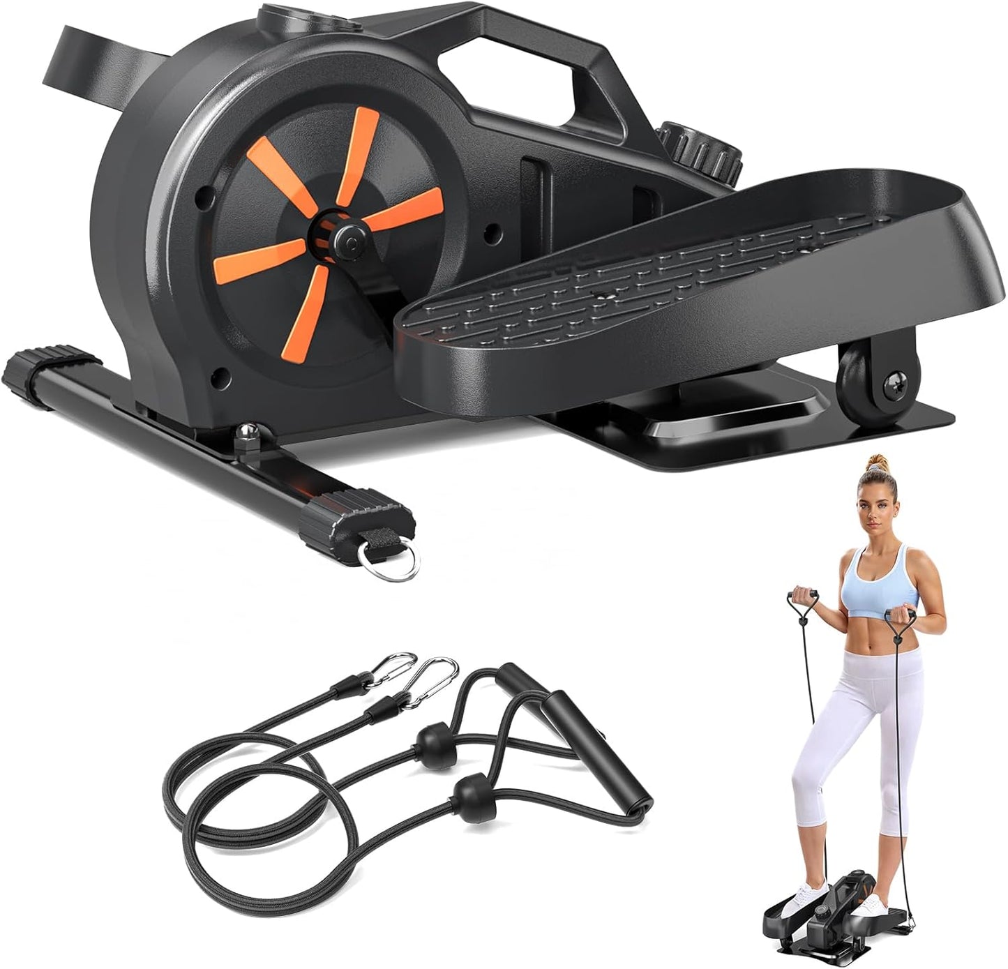 Quiet Portable Ellipse Leg Exerciser - Max 300LBS