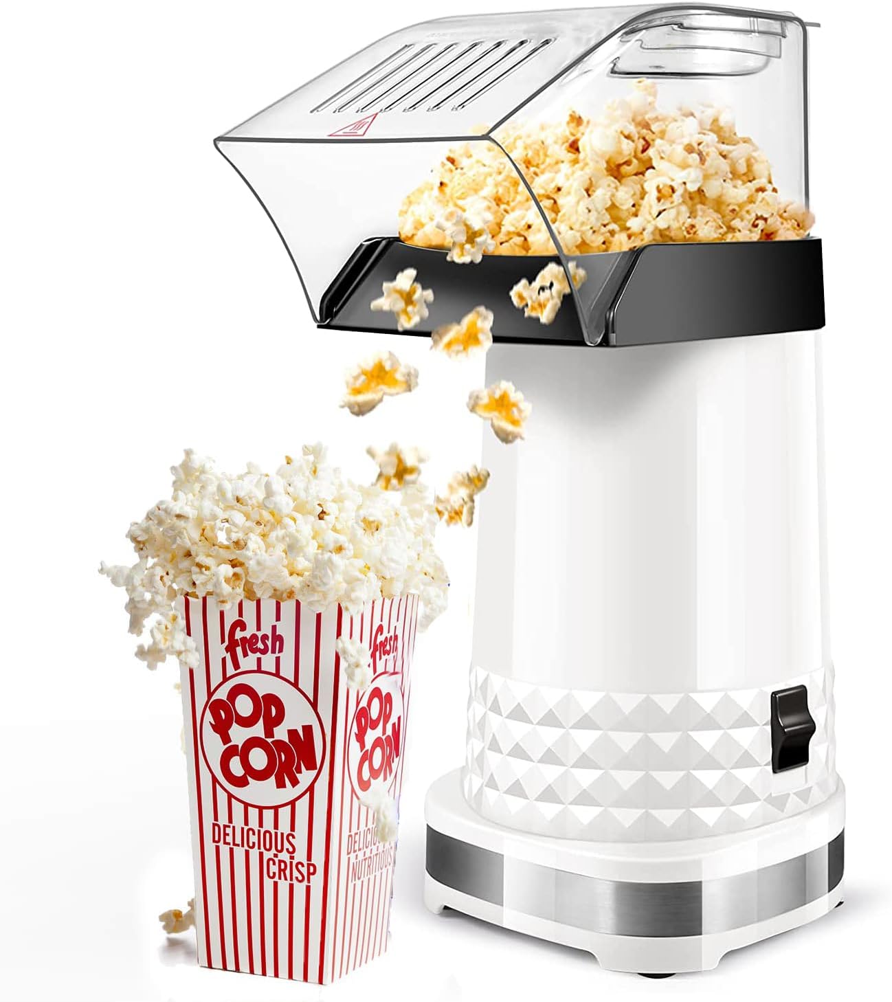 Hot Air Popcorn Machine for Healthy, Quick, and Delicious Snacks