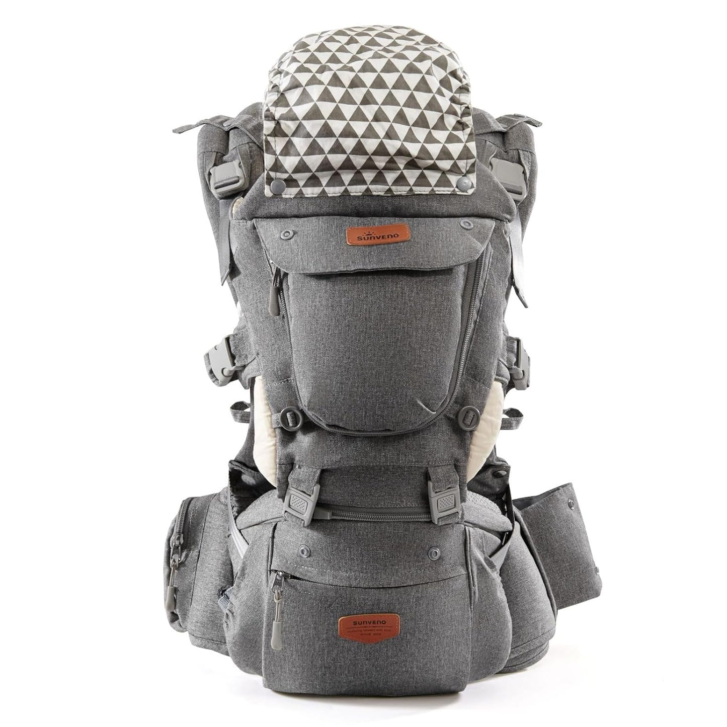 SUNVENO Ergonomic Baby Hipseat Carrier - Comfort for Babies 6-36 Months