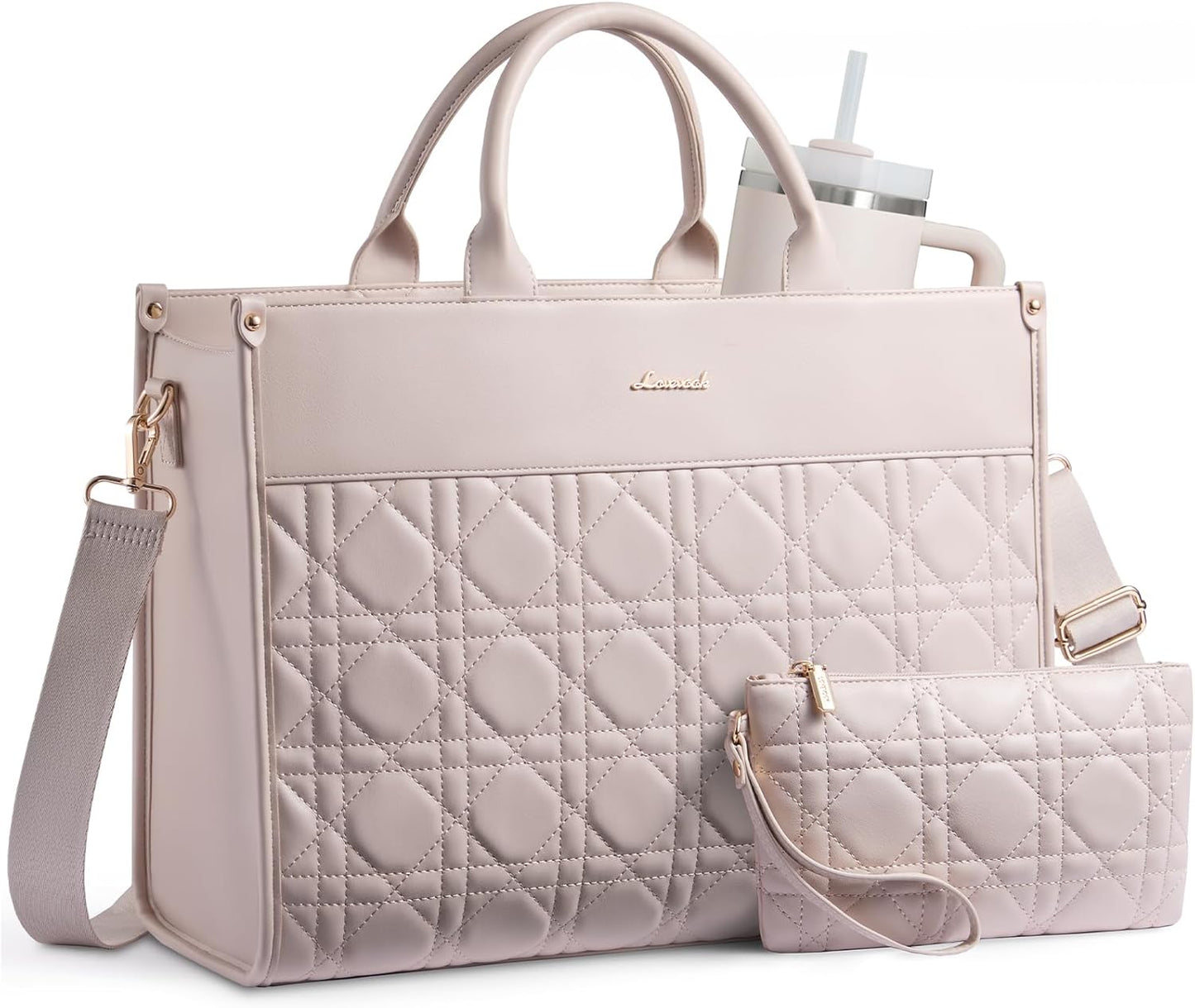 LOVEVOOK Laptop Tote Bag for Women - Stylish Work Briefcase