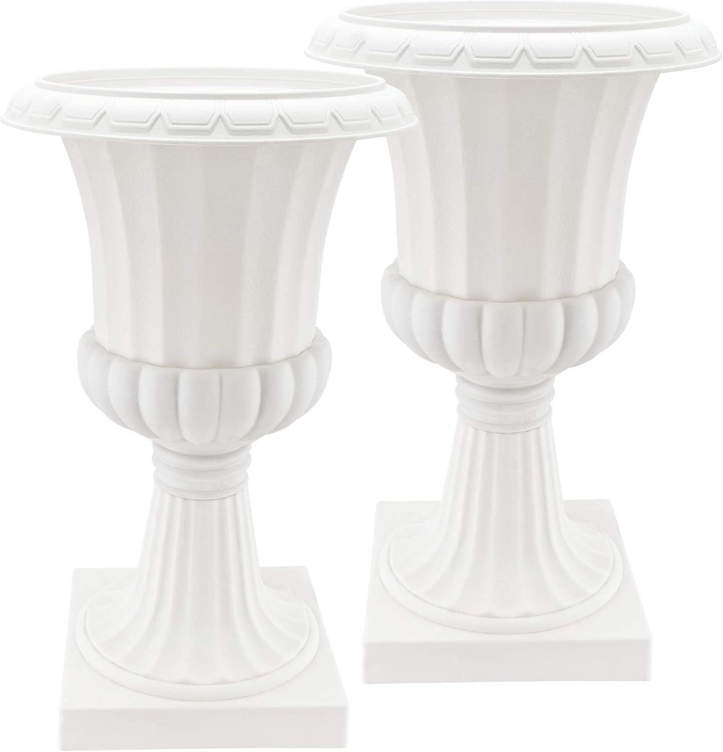 Deluxe Plastic Urns for Elegant Outdoor Decor and Versatile Use