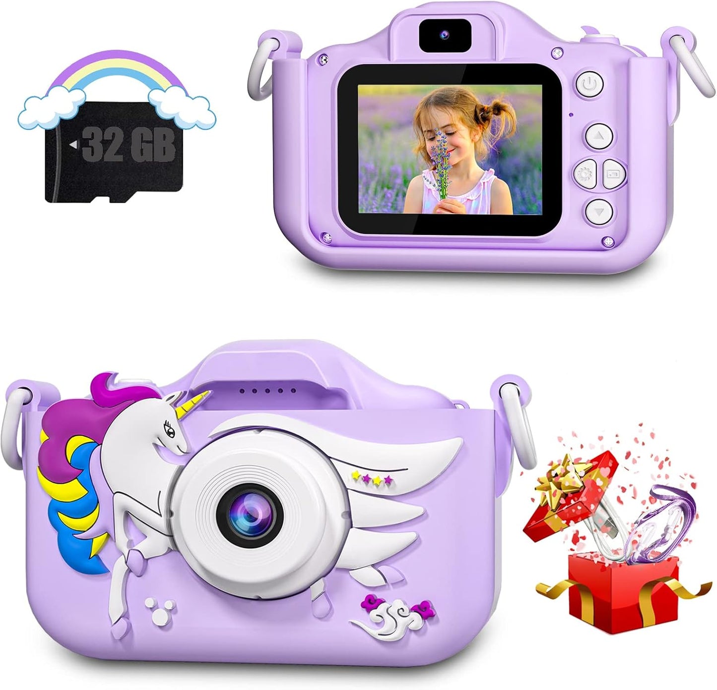 CIMELR Kids Camera - Capture Memories with Selfie Mode!