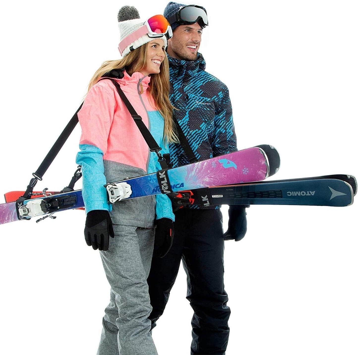 Easy Transport Ski Strap - Comfortable Carry