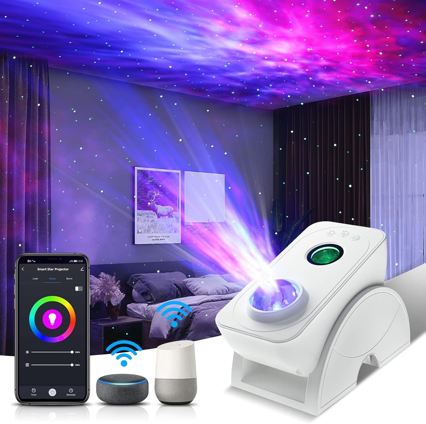 DIY Nebula Star Projector for Dreamy Nights