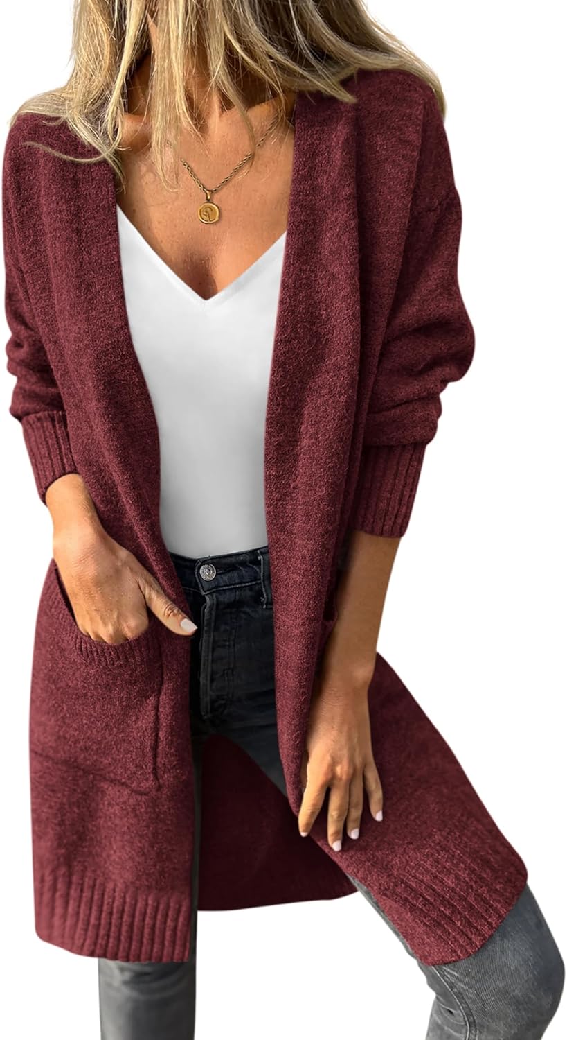 PRETTYGARDEN Women's Oversized Cardigan Sweaters for Fall 2025