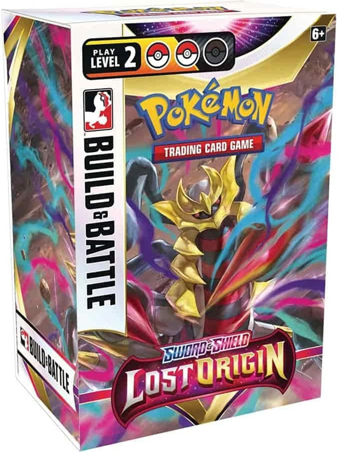 Pokemon TCG Sword and Shield Lost Origin Build and Battle Box Review