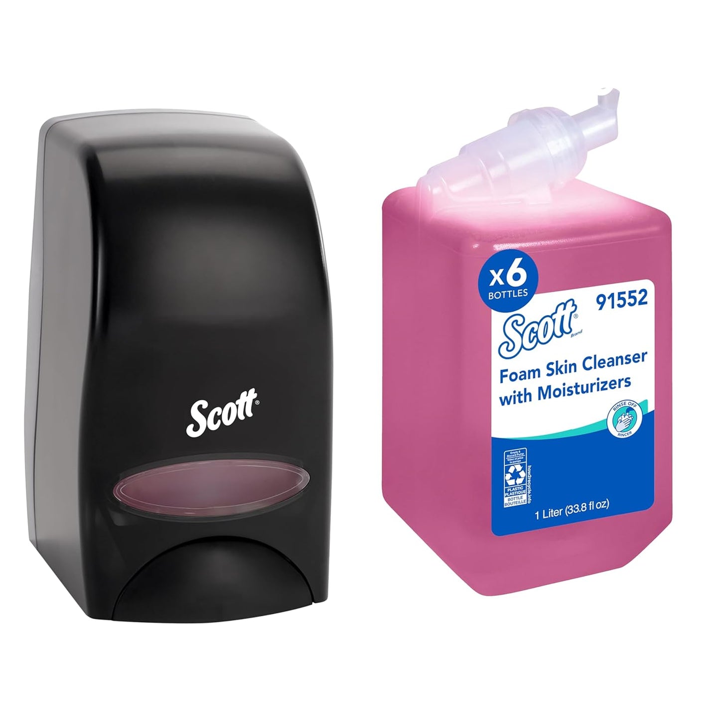 Scott Foam Hand Soap Bundle with Dispenser for Superior Hygiene