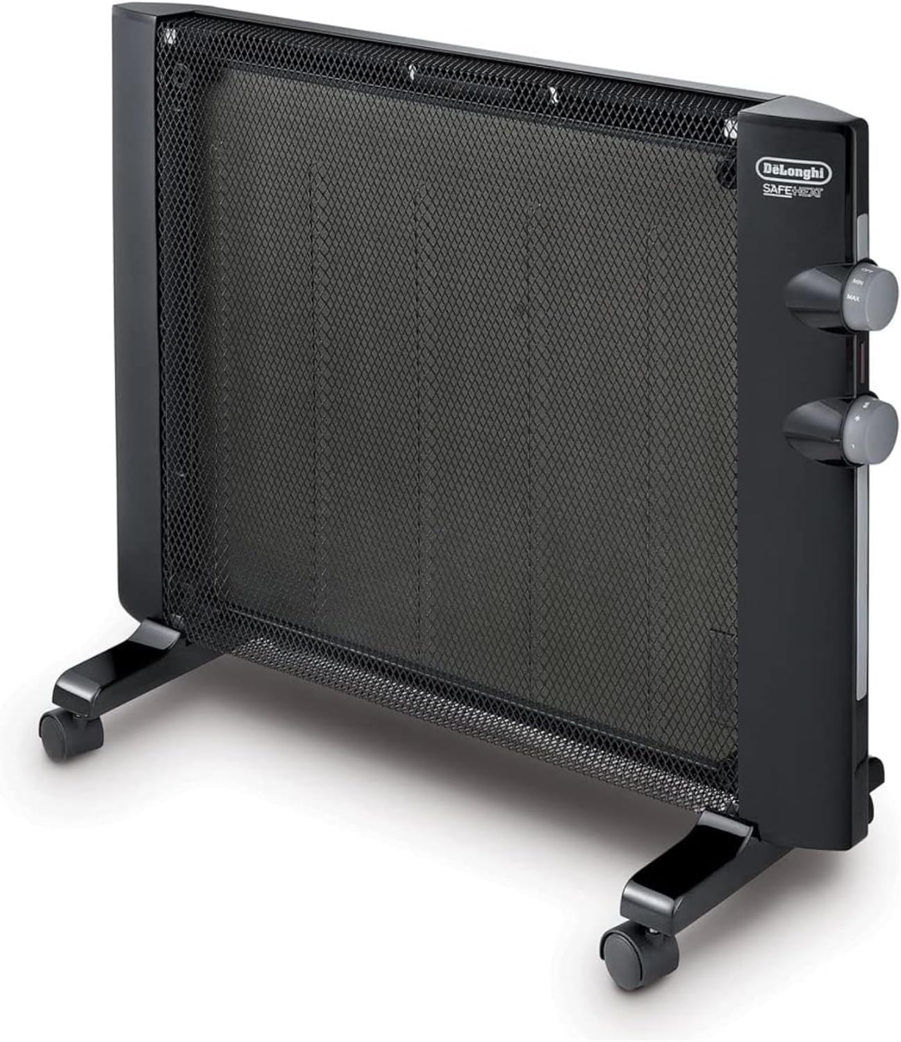 De'Longhi 1500W Mica Panel Heater - Quiet, Adjustable, Safe