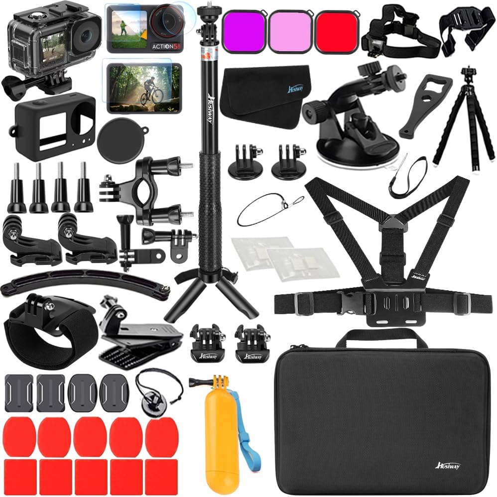 Essential Accessories Bundle for DJI Osmo Action Cameras