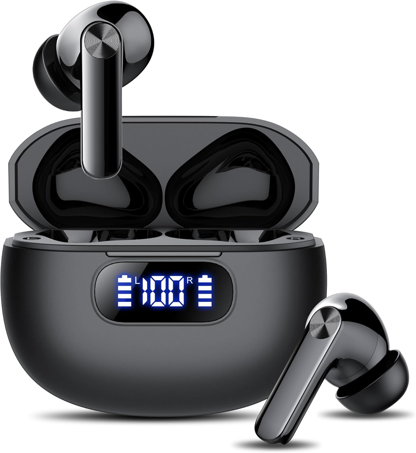 HiFi Stereo Wireless Earbuds: 48H Playtime, IP7 Waterproof, Wekily