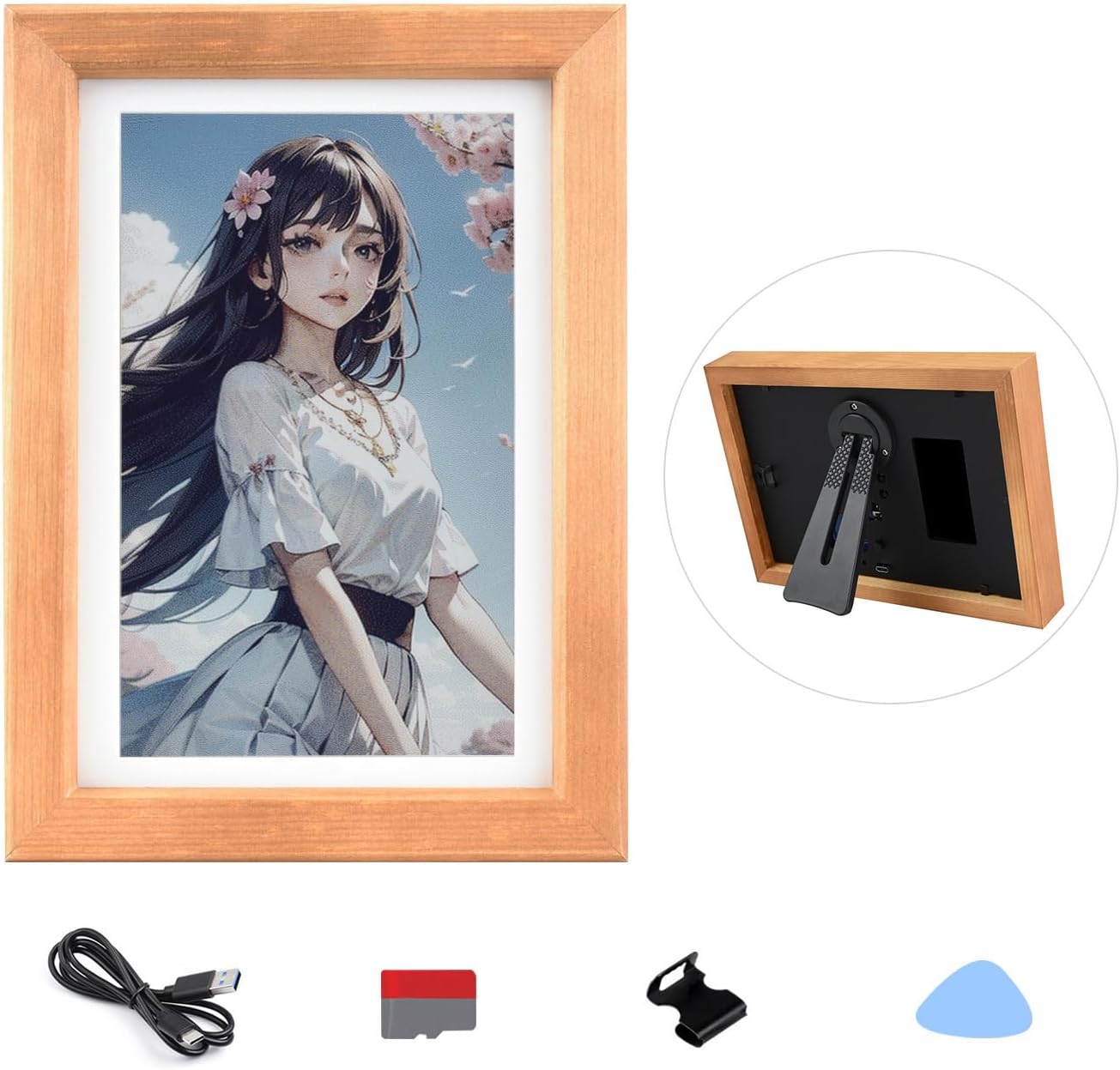 Waveshare 7.3inch E6 Full Color E-Paper with Elegant Frame