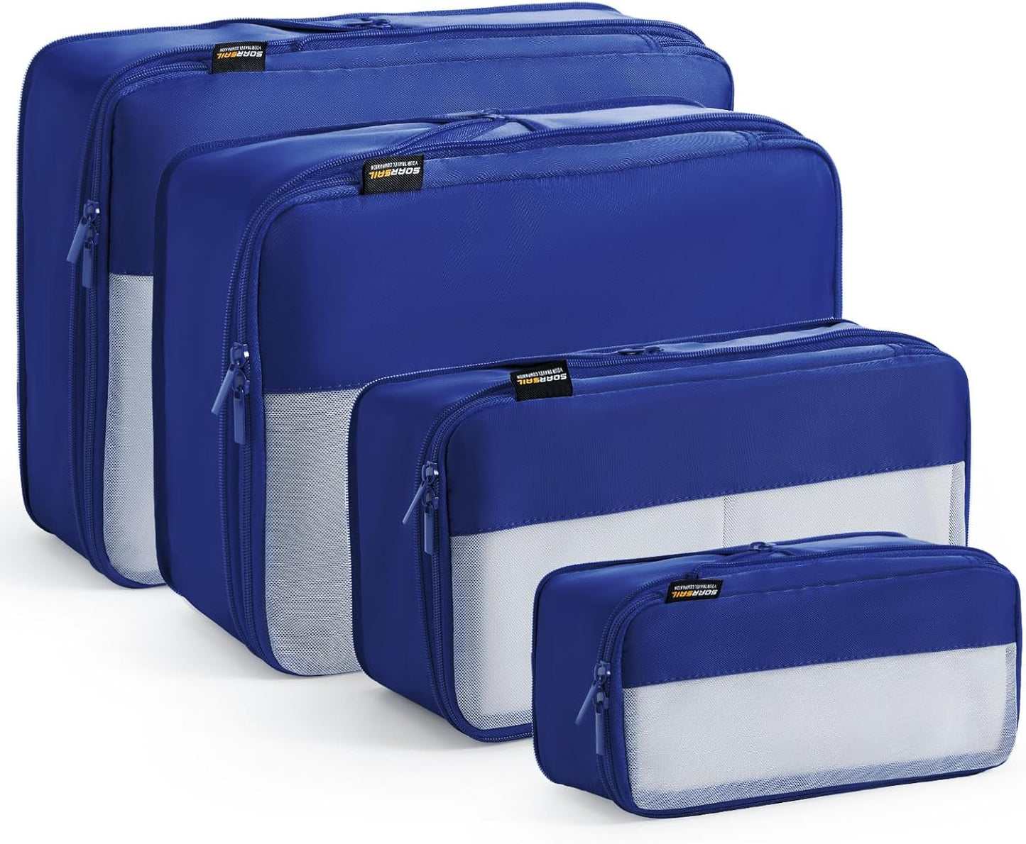 Compression Packing Cubes for Travel - Space Saving Organizers